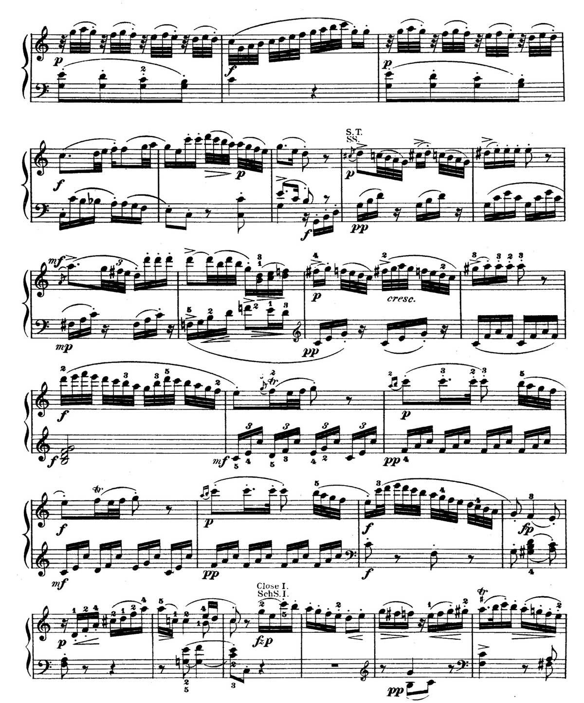 Mozart Piano Sonata 10-5