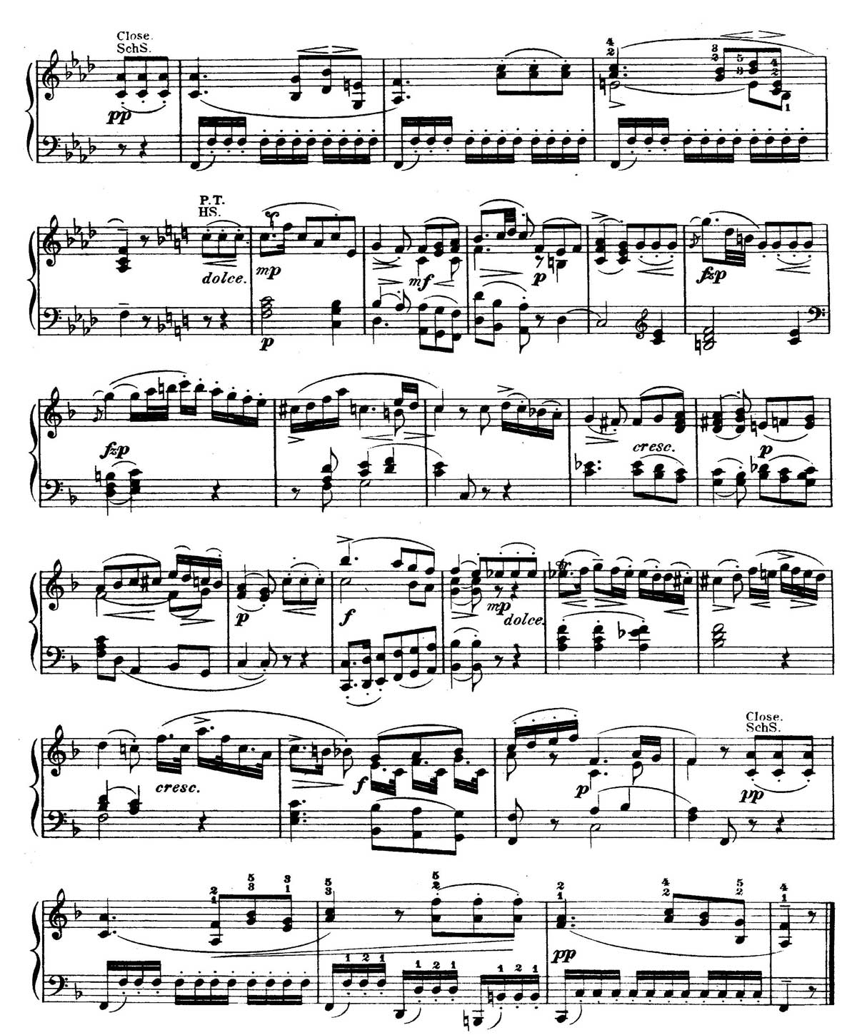Mozart Piano Sonata 10-8
