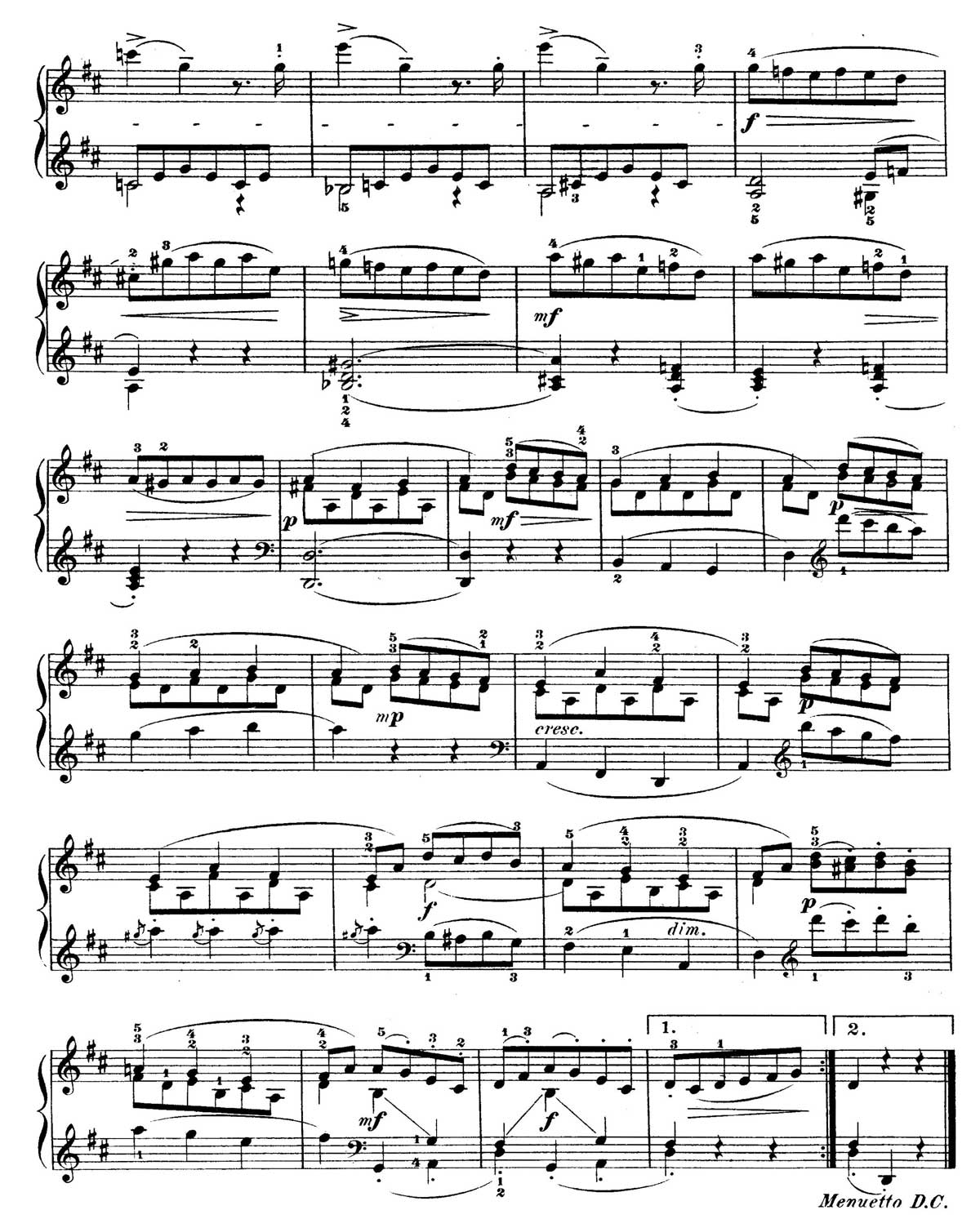 Mozart Piano Sonata 11-12