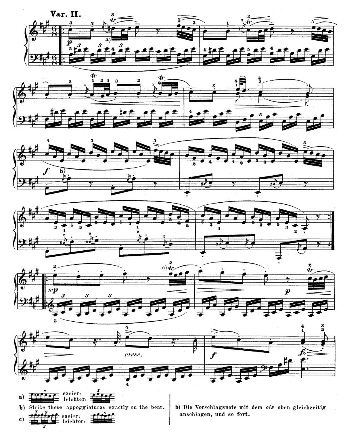 Mozart Piano Sonata 11-3