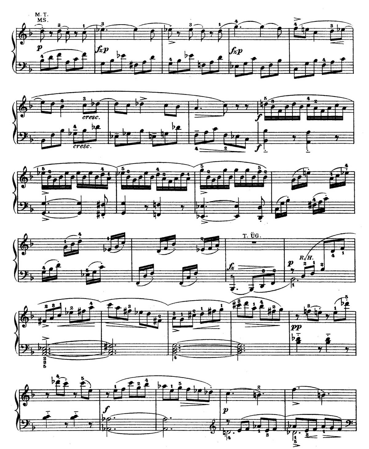 Mozart Piano Sonata 12-sheet music 14