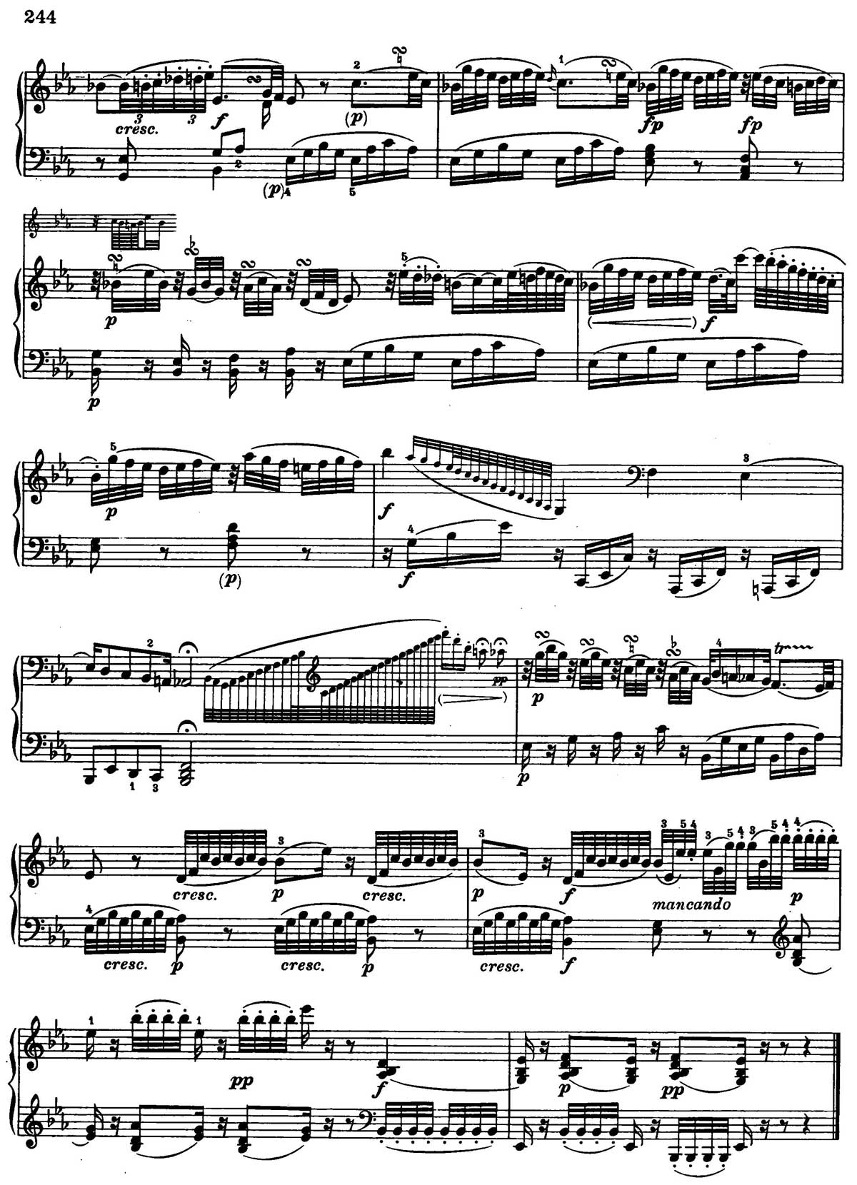 Mozart Piano Sonata 14-sheet music 11