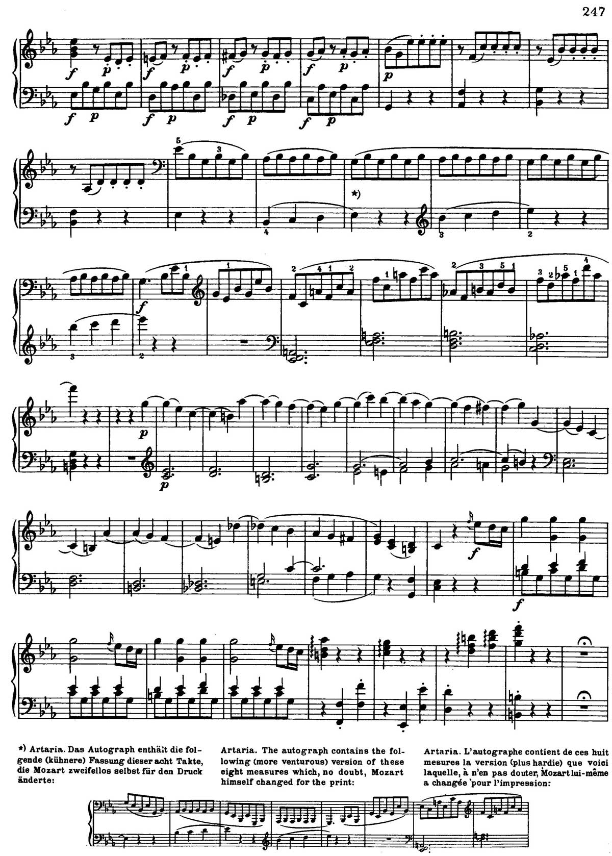 Mozart Piano Sonata 14-sheet music 14