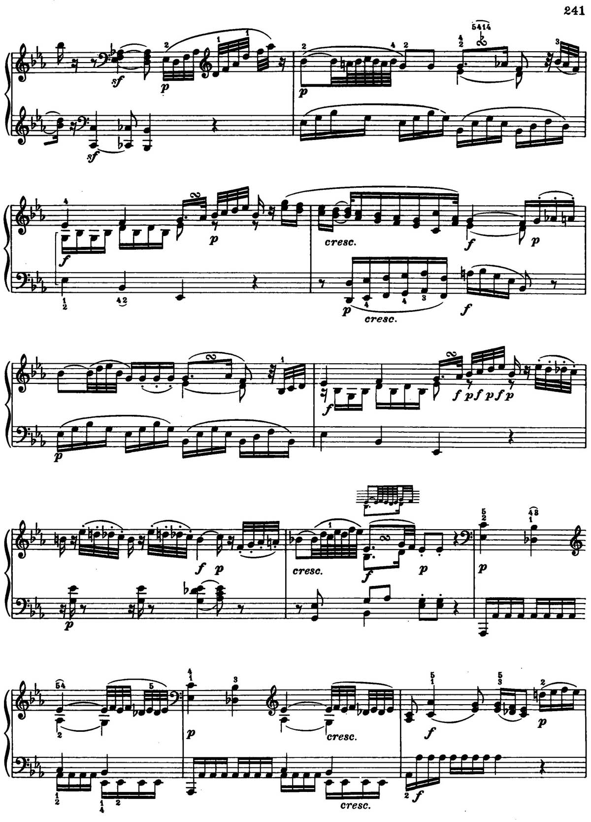 Mozart Piano Sonata 14-sheet music 8