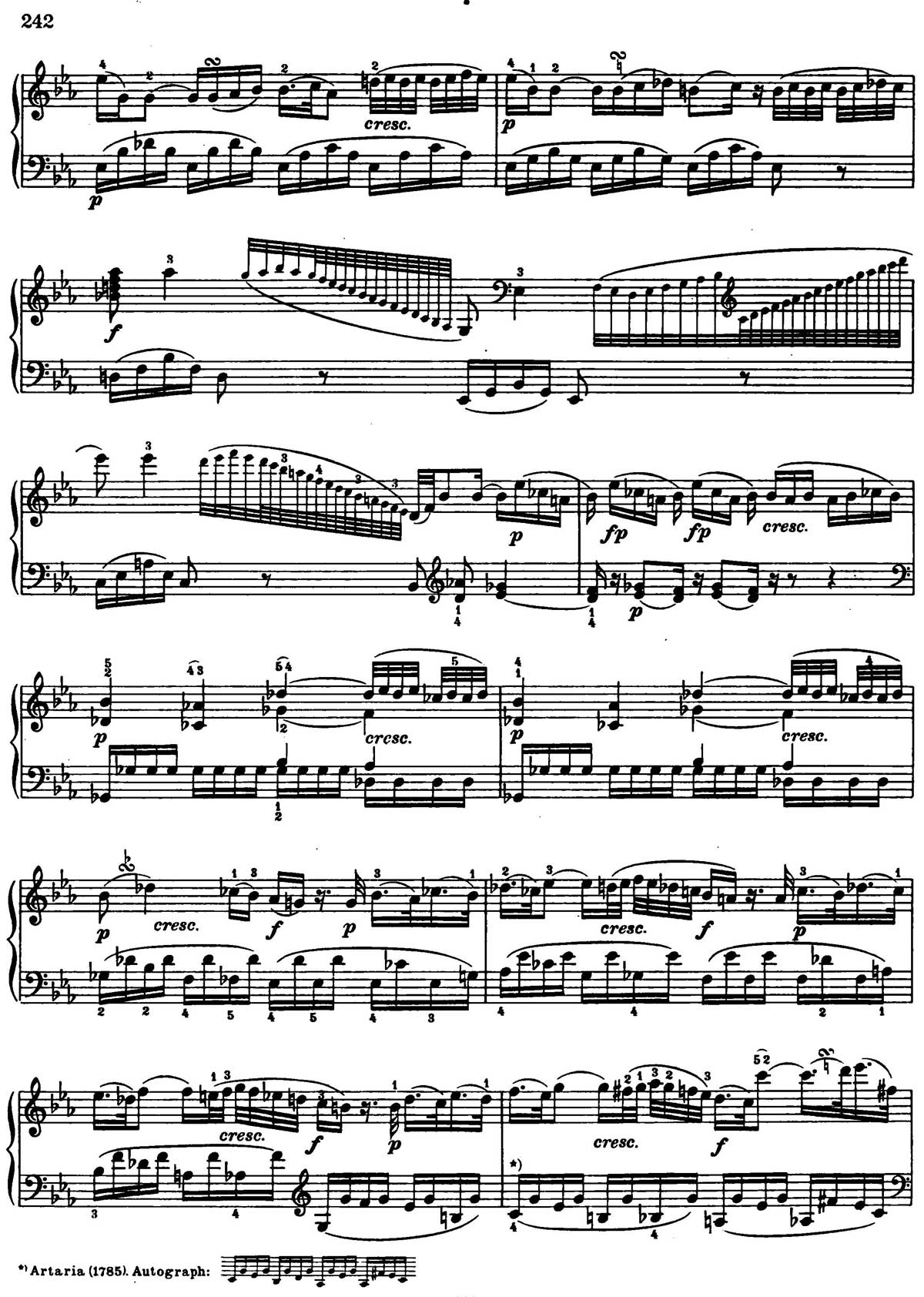 Mozart Piano Sonata 14-sheet music 9