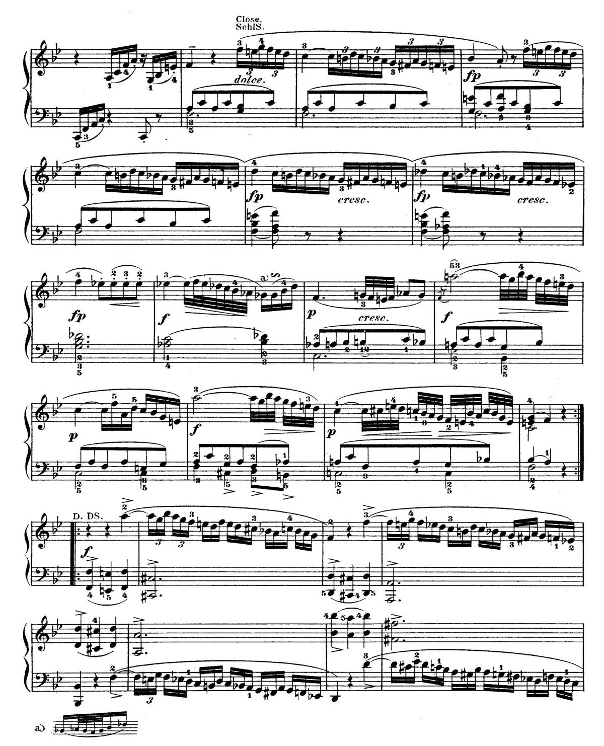 Mozart Piano Sonata 15-sheet music 10