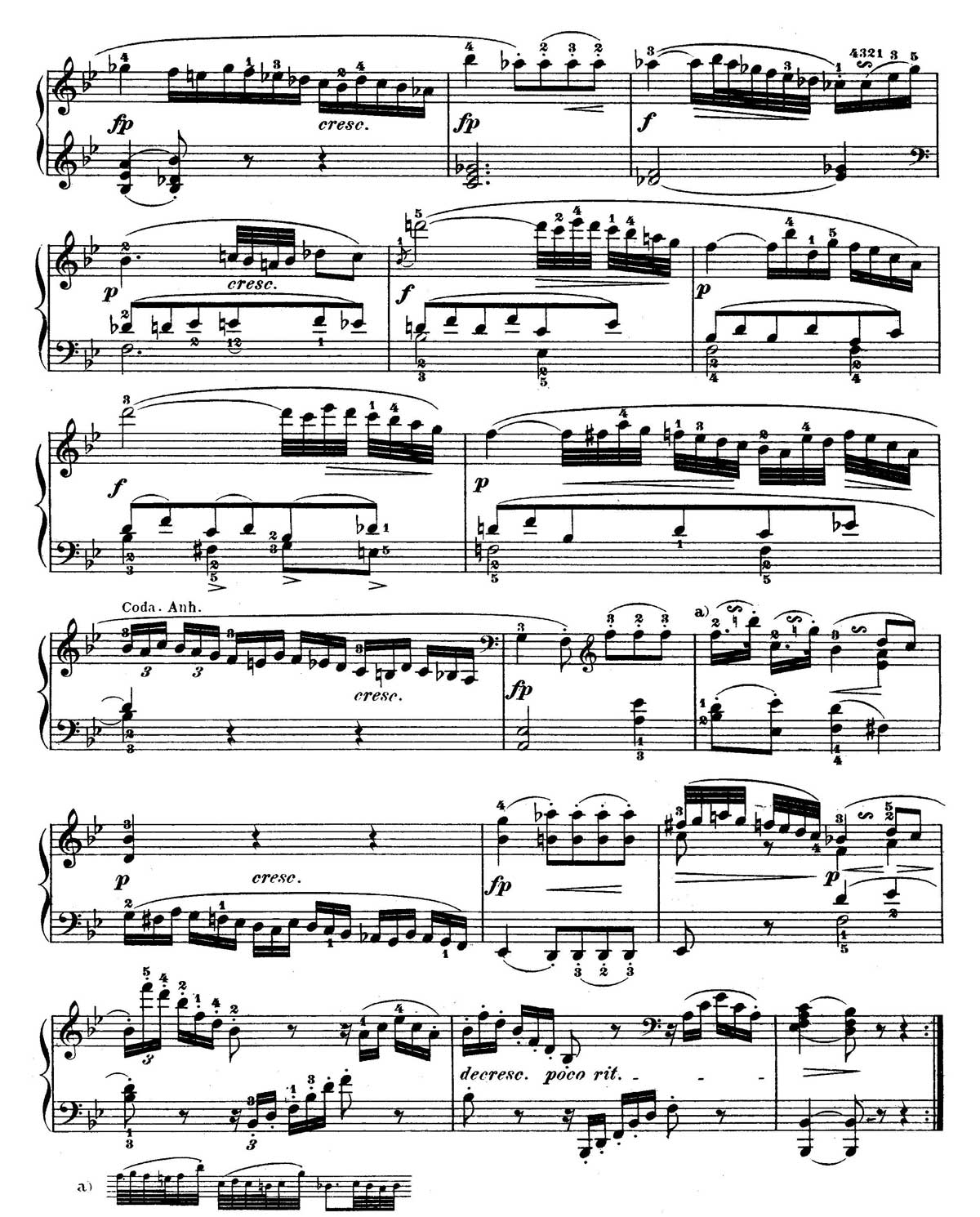 Mozart Piano Sonata 15-sheet music 13