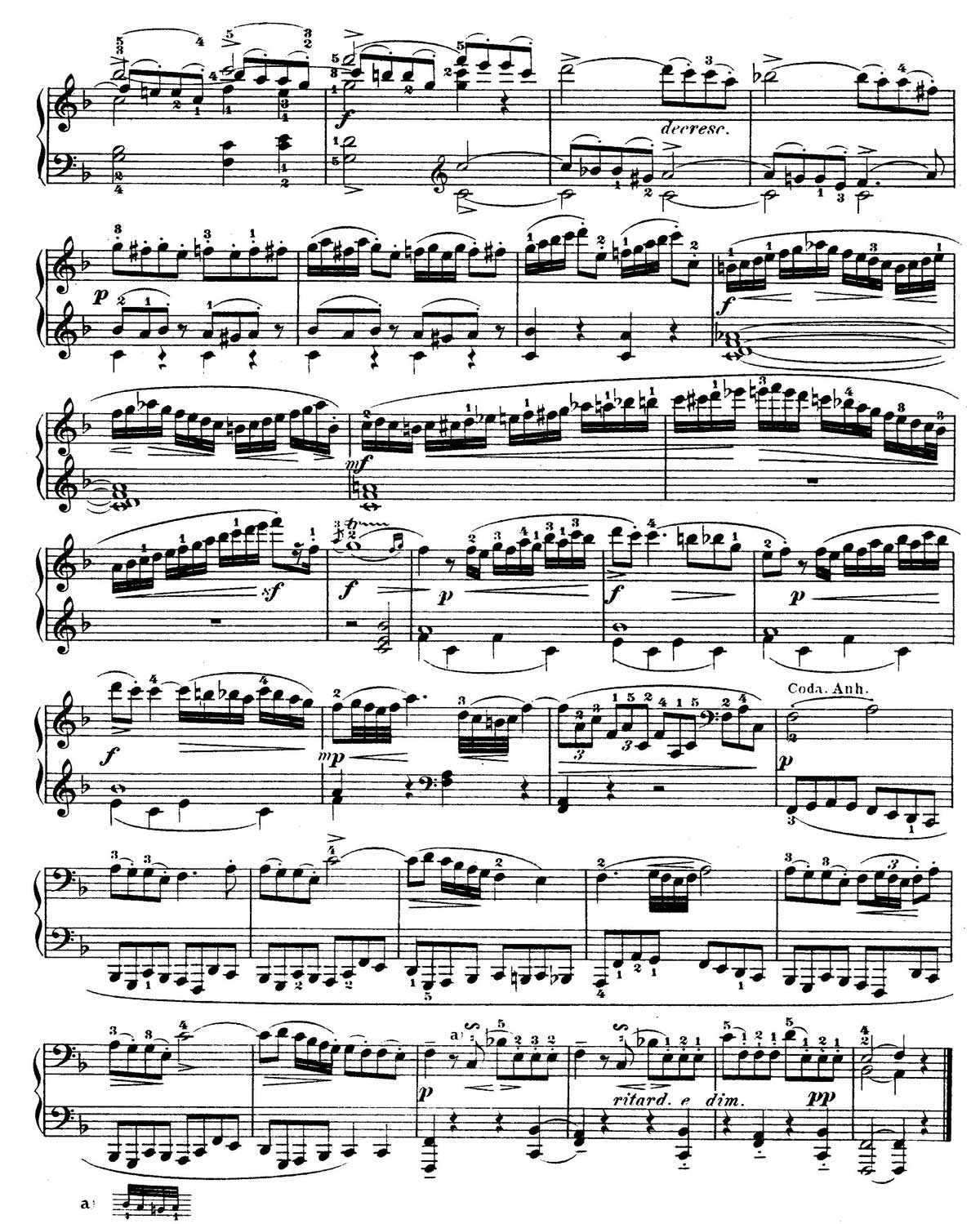 Mozart Piano Sonata 15-sheet music 20