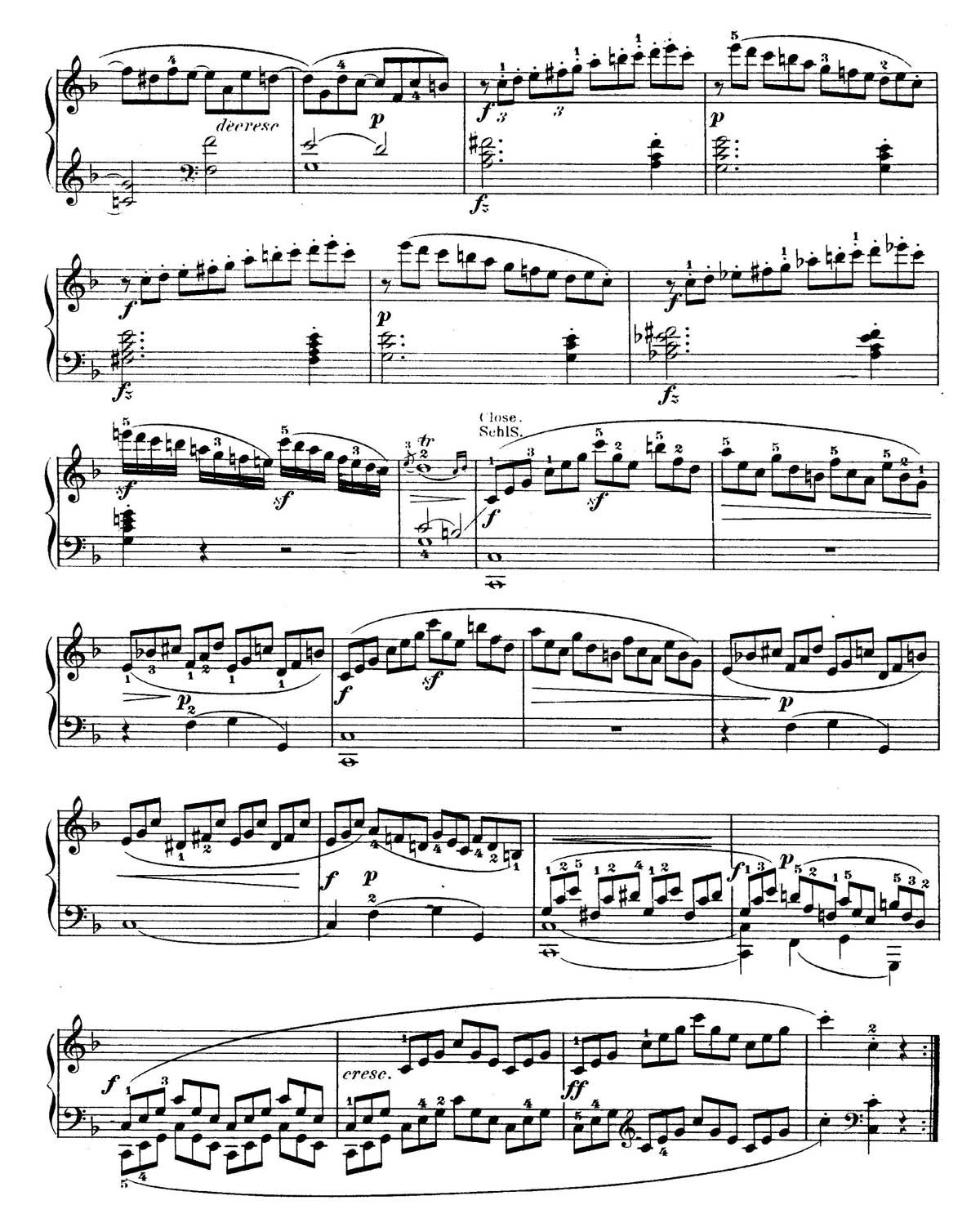 Mozart Piano Sonata 15-sheet music 4