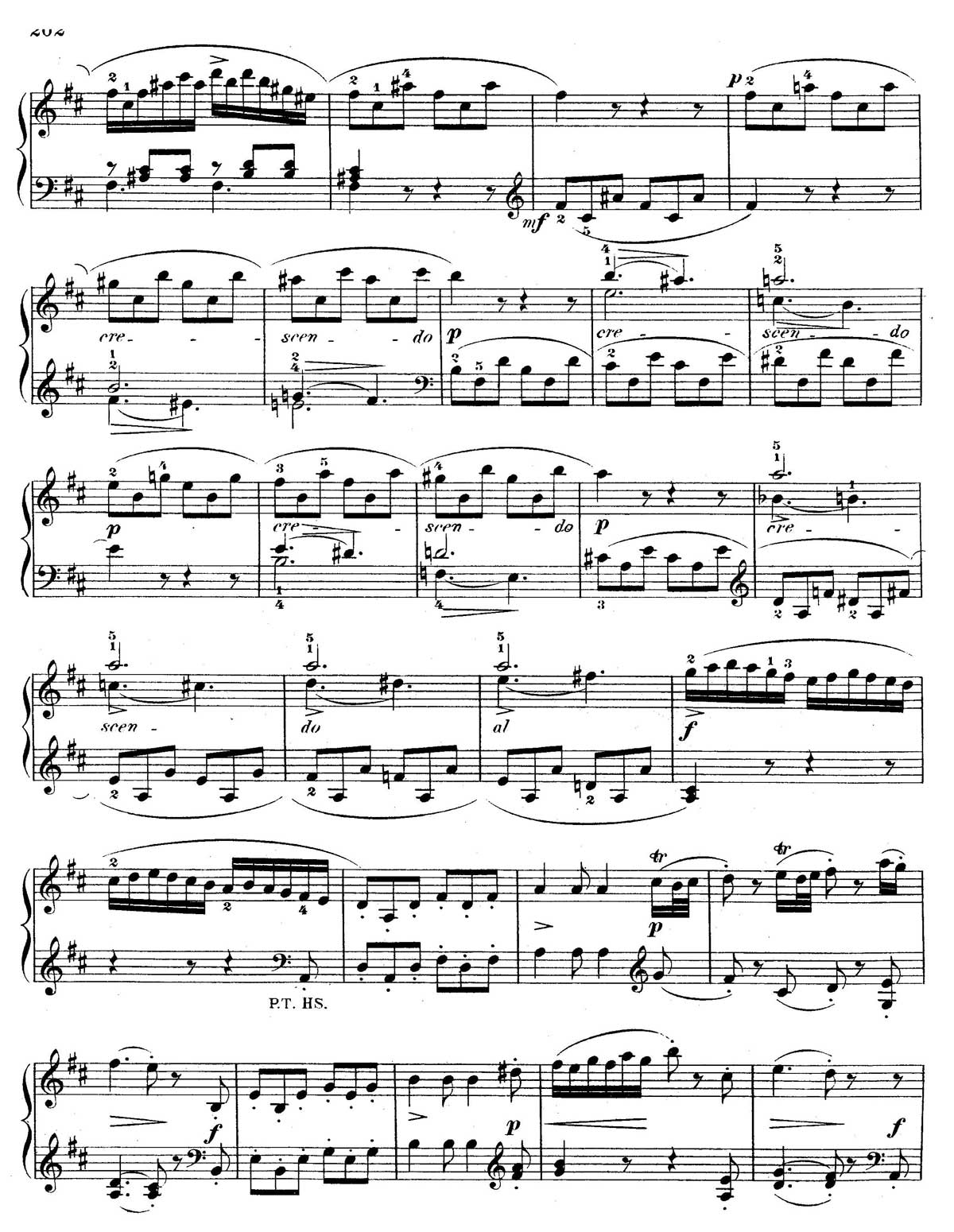 Mozart Piano Sonata 18-sheet music 4