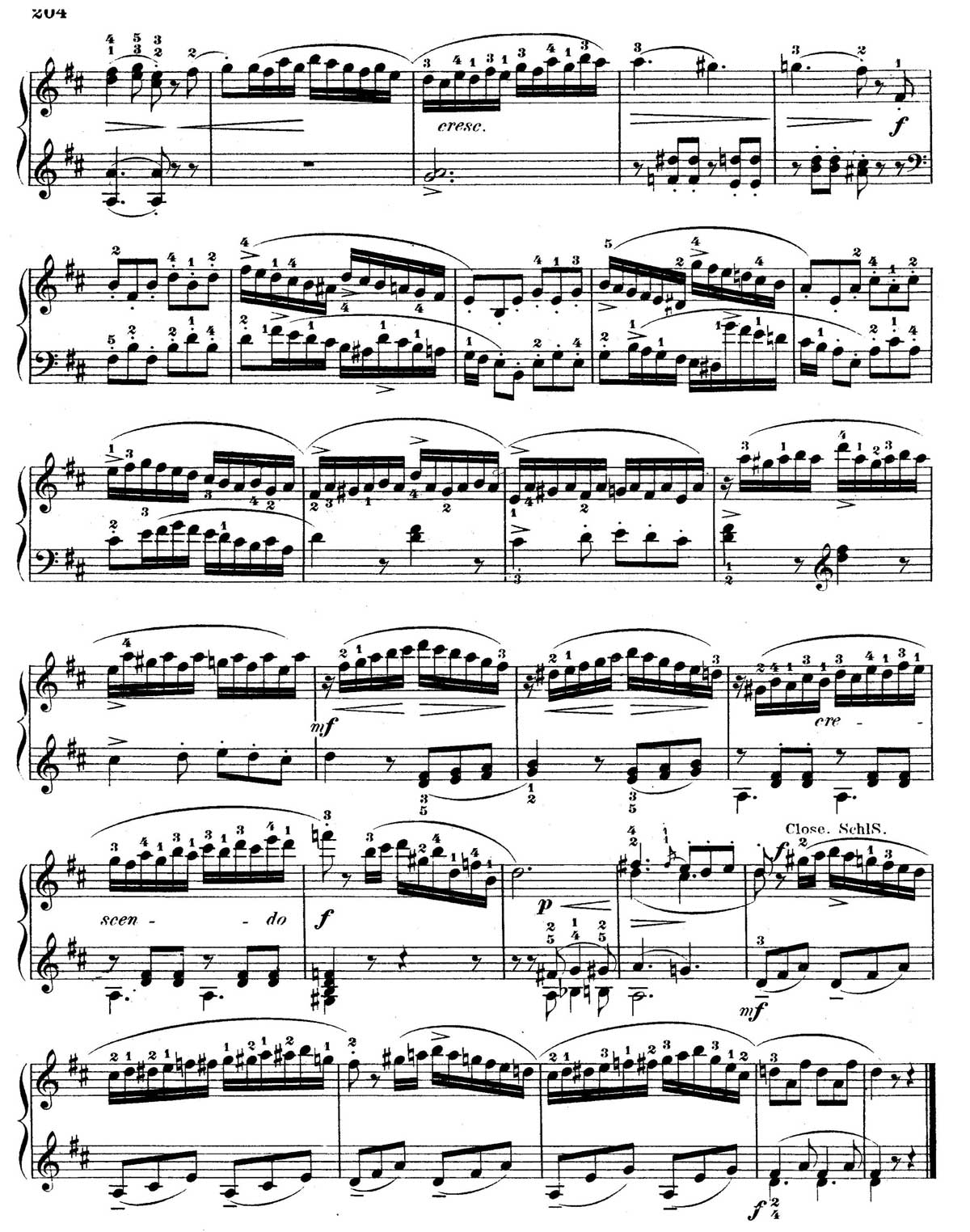 Mozart Piano Sonata 18-sheet music 6