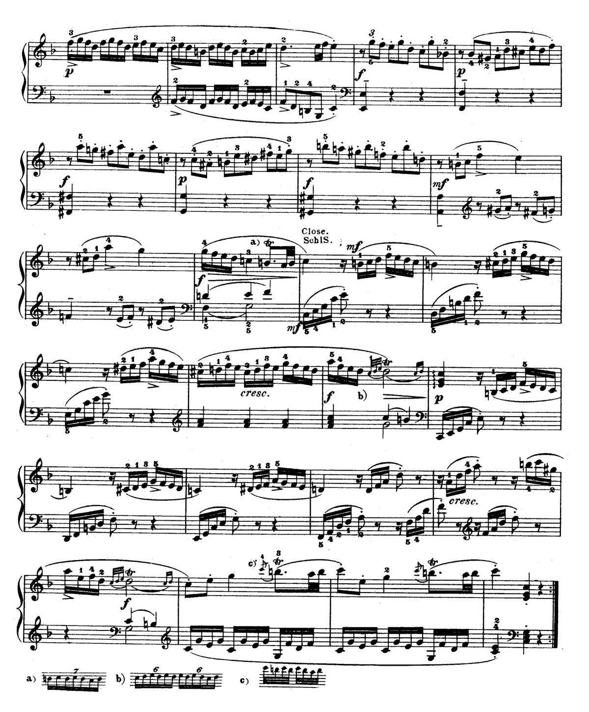 Mozart Piano Sonata 2-2