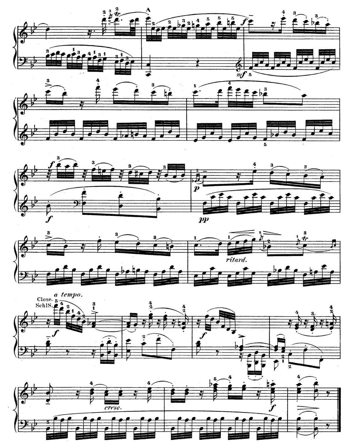 Mozart Piano Sonata 3-6