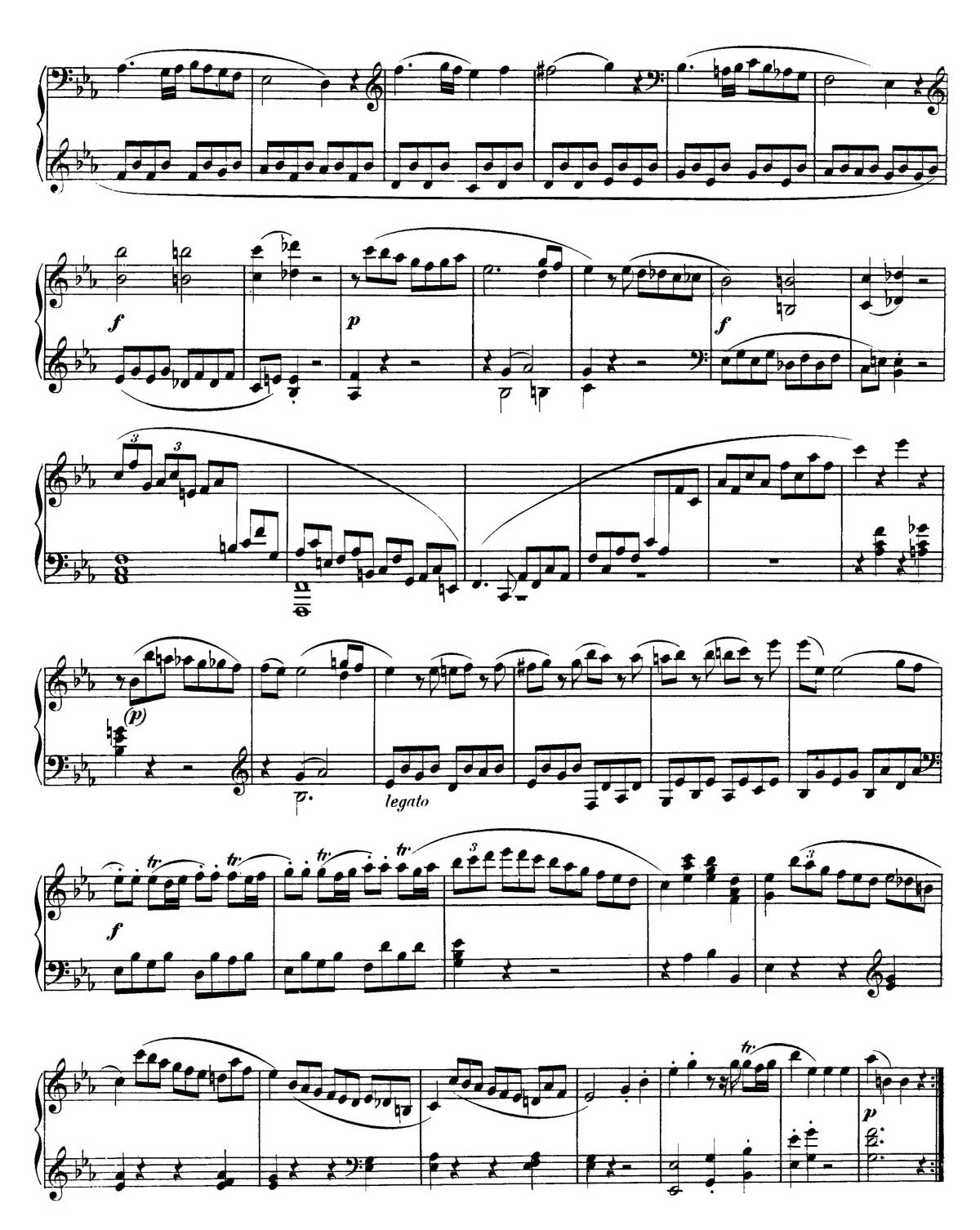 Mozart Piano Sonata 4-10