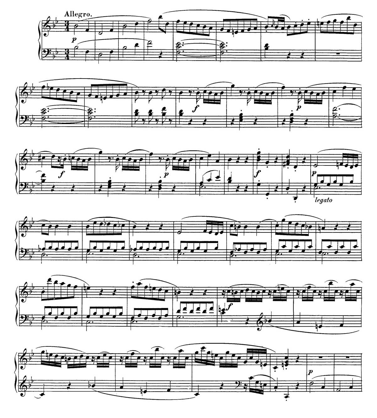 Mozart Piano Sonata 4-23