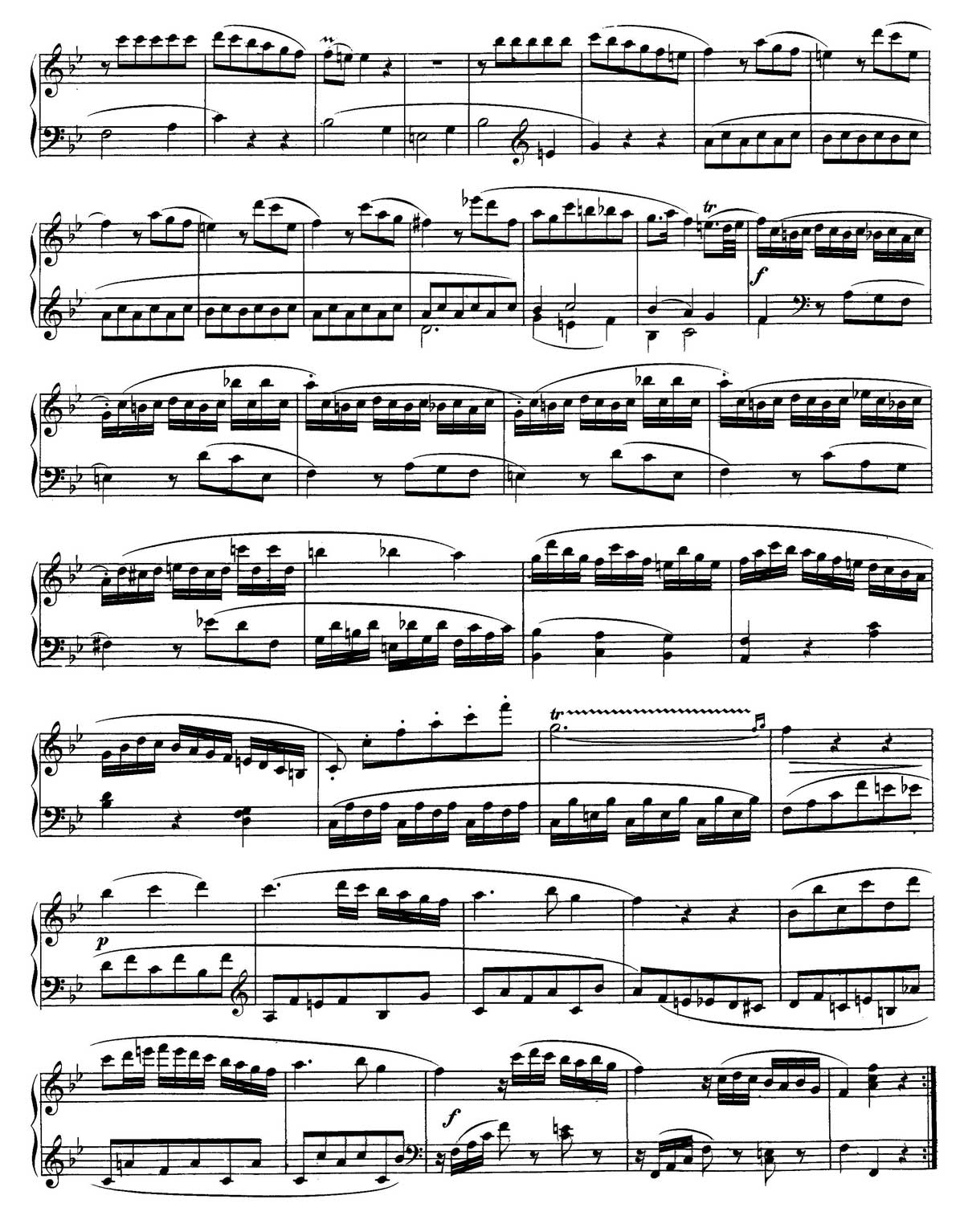 Mozart Piano Sonata 4-24
