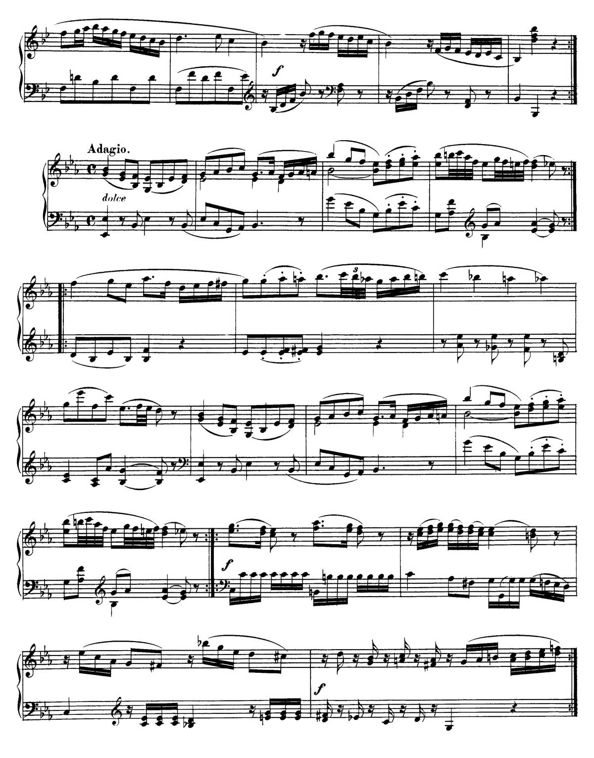 Mozart Piano Sonata 4-28
