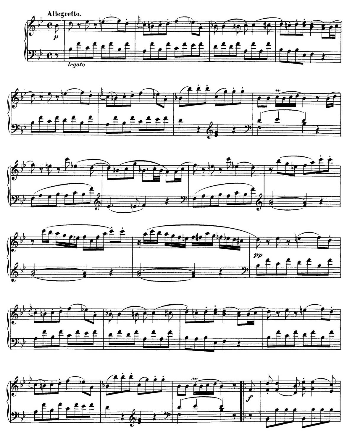 Mozart Piano Sonata 4-31