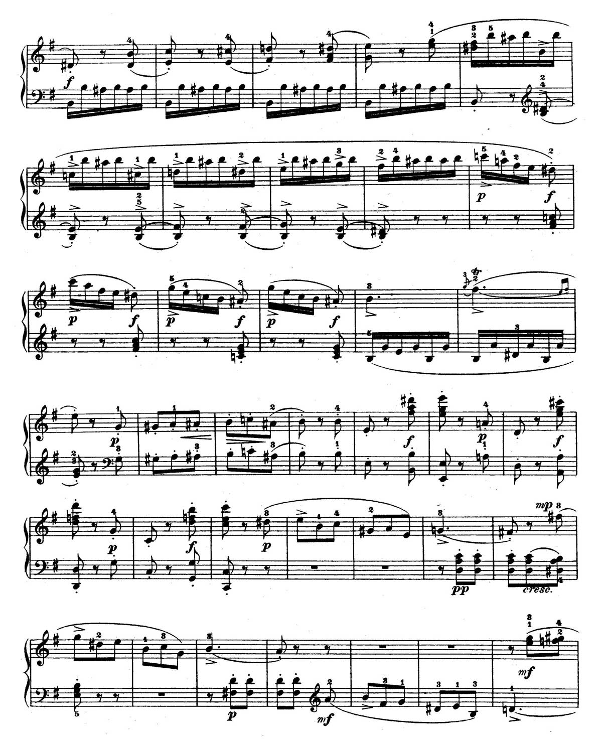 Mozart Piano Sonata 5-11