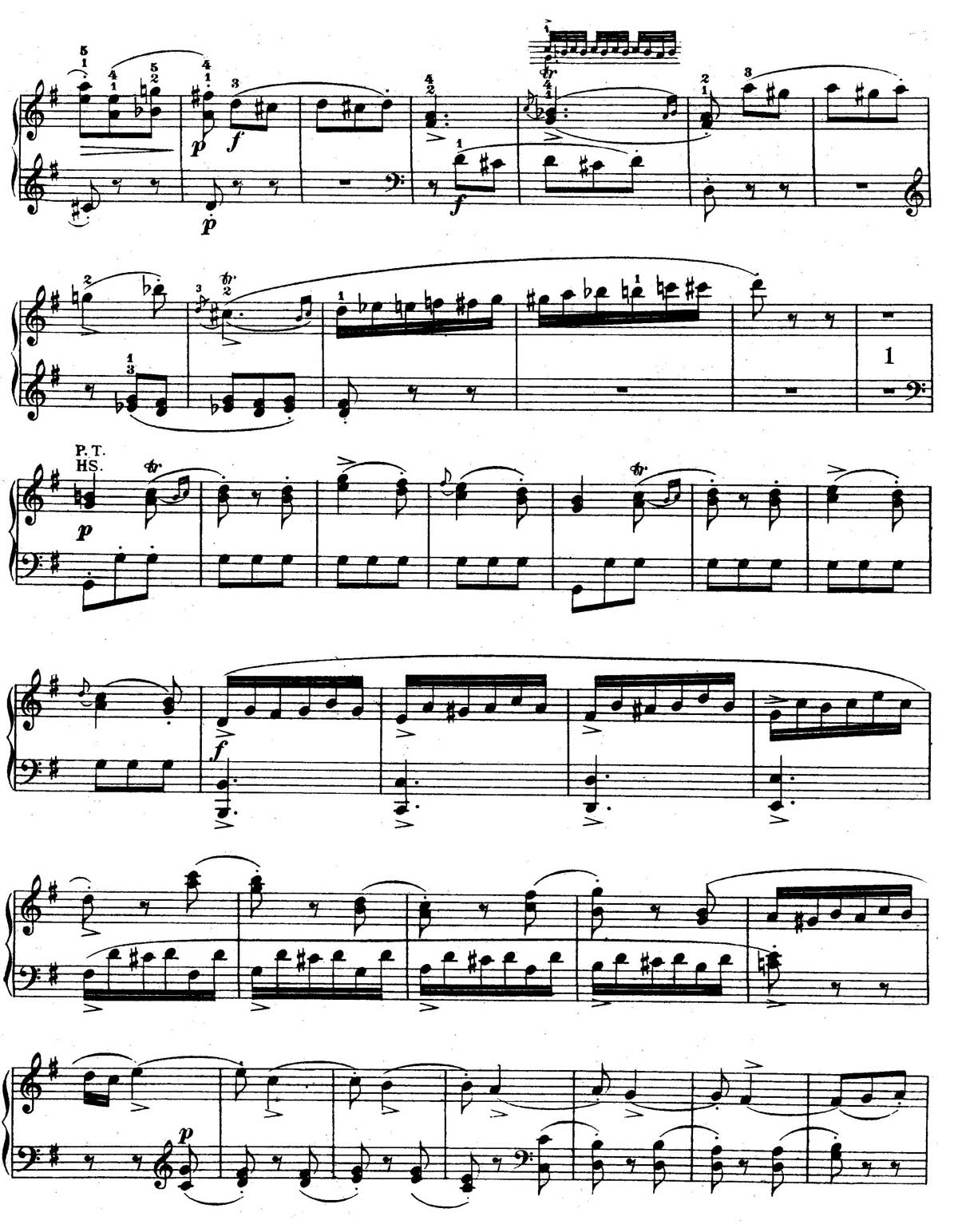 Mozart Piano Sonata 5-12