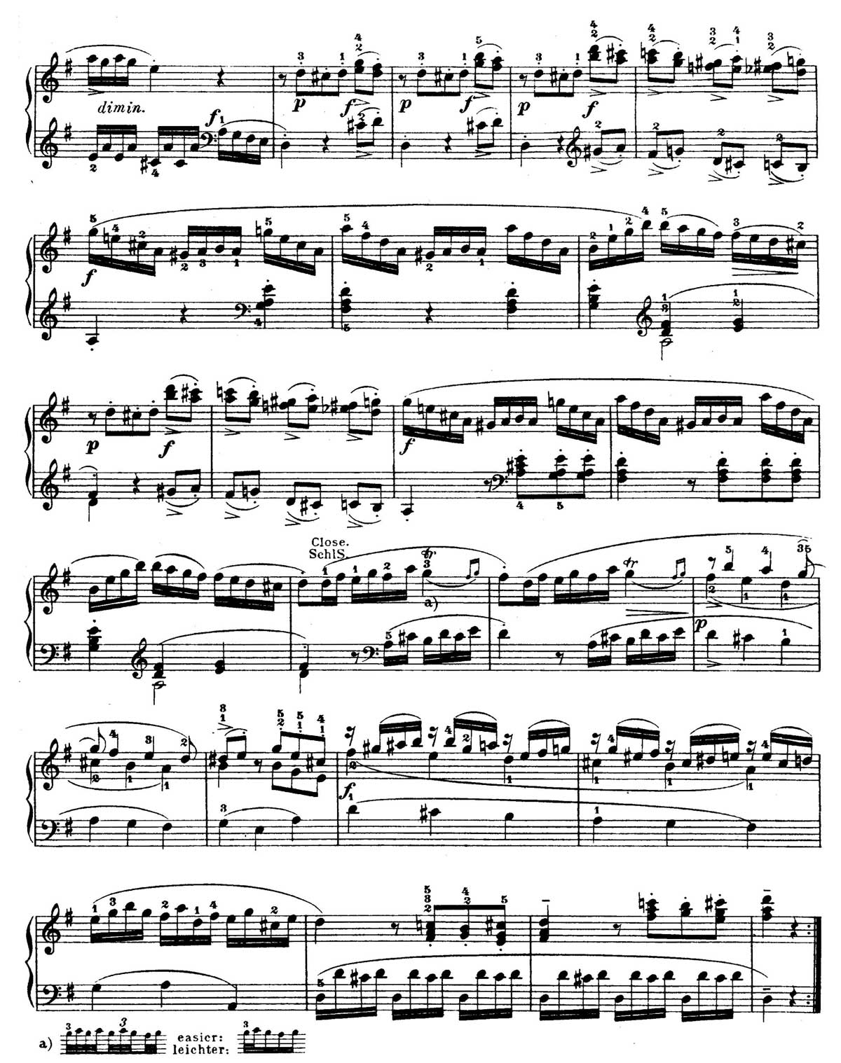Mozart Piano Sonata 5-2