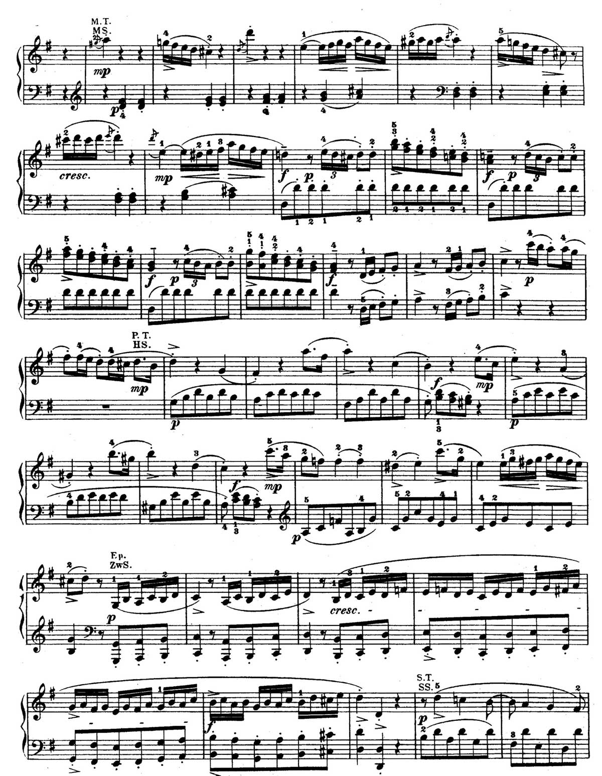 Mozart Piano Sonata 5-3