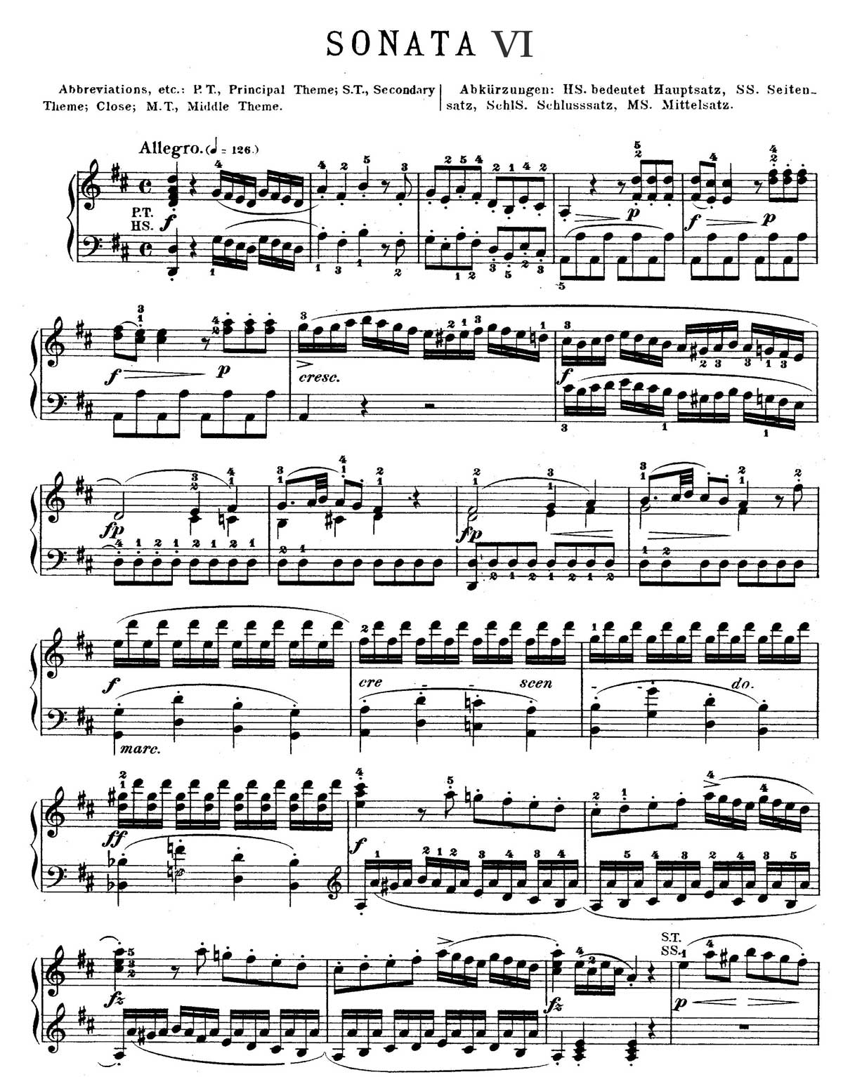 Mozart Piano Sonata 6-1
