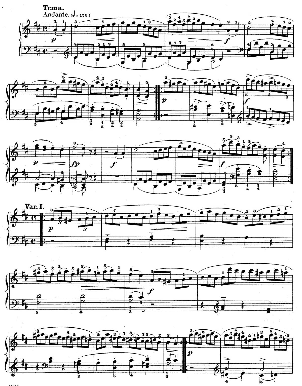 Mozart Piano Sonata 6-12