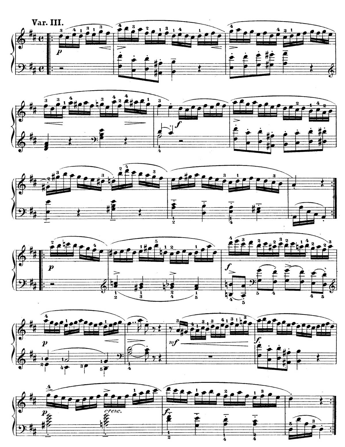 Mozart Piano Sonata 6-14
