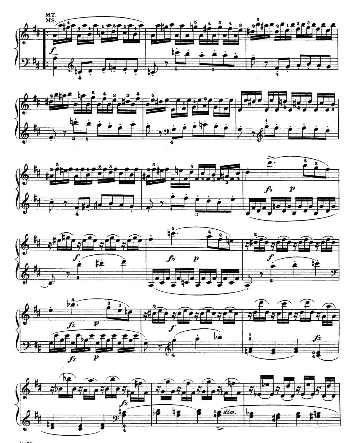 Mozart Piano Sonata 6-4