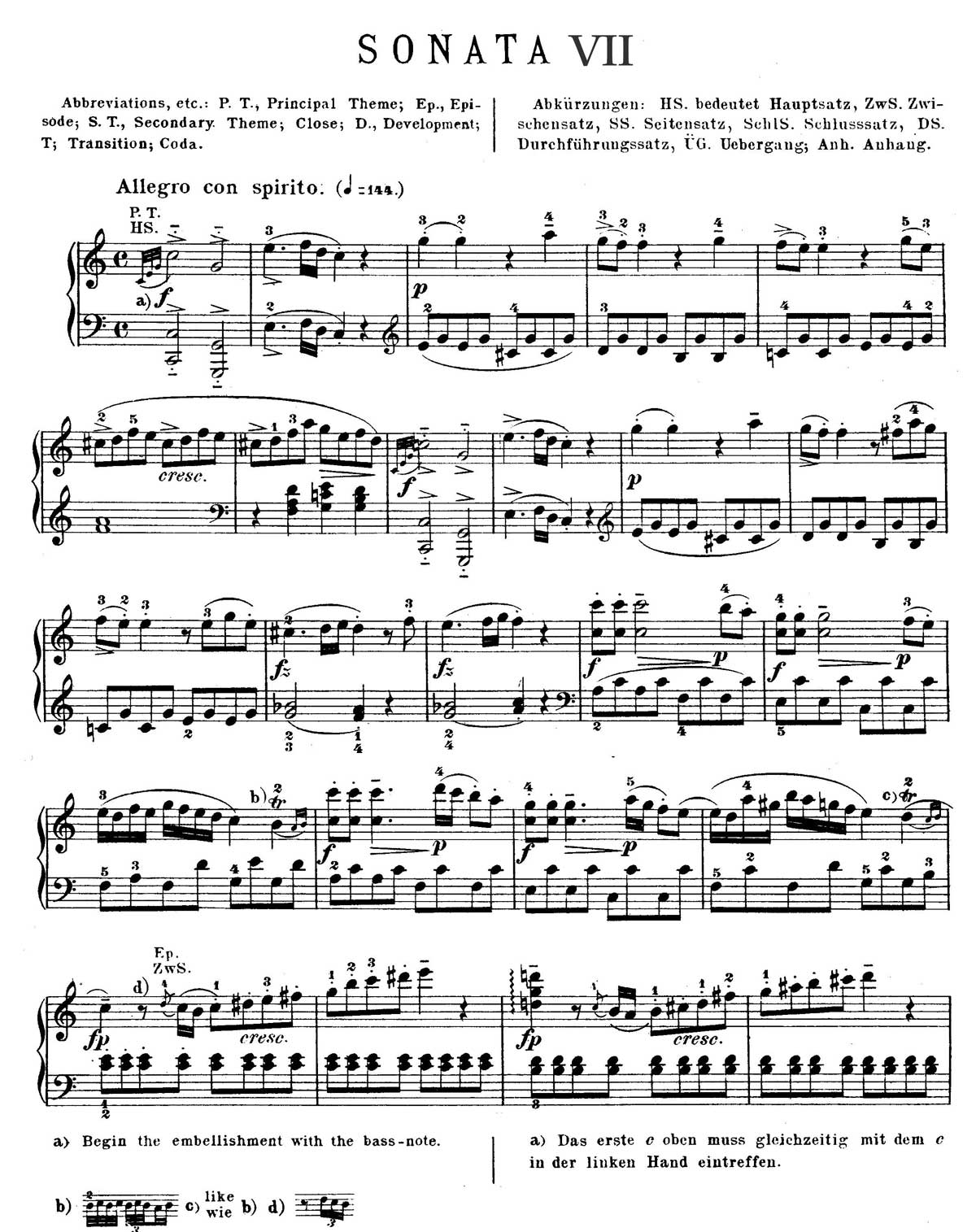 Mozart Piano Sonata 7-1