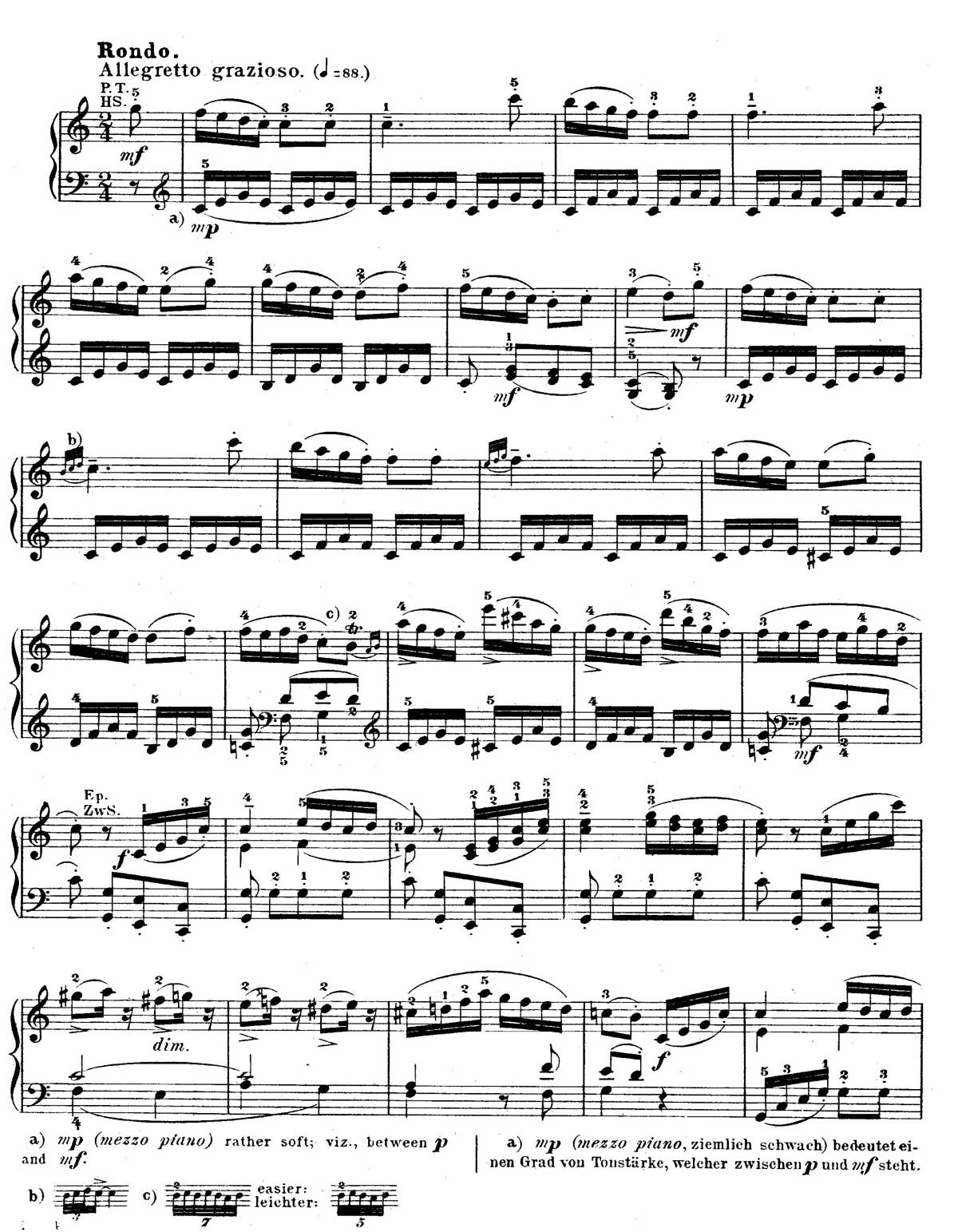 Mozart Piano Sonata 7-11
