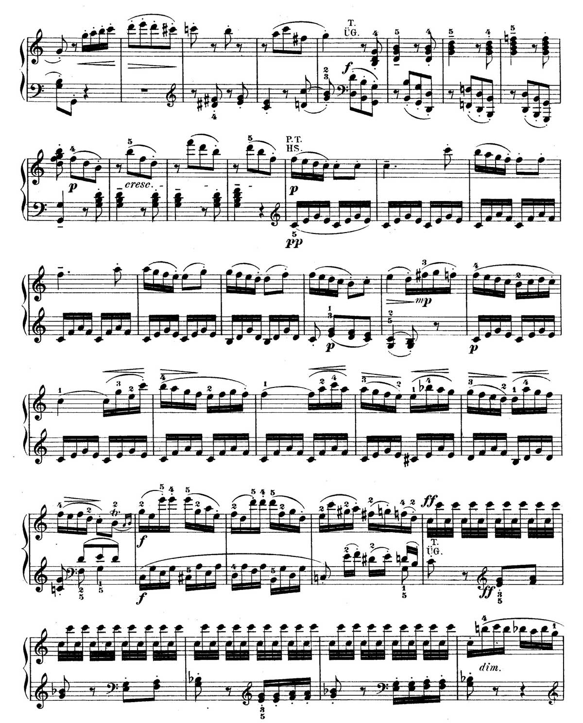 Mozart Piano Sonata 7-14