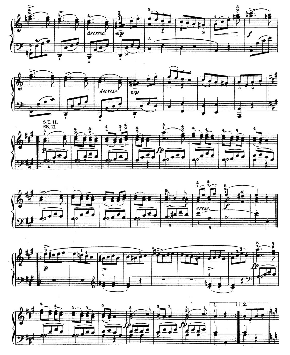 Mozart Piano Sonata 8-18