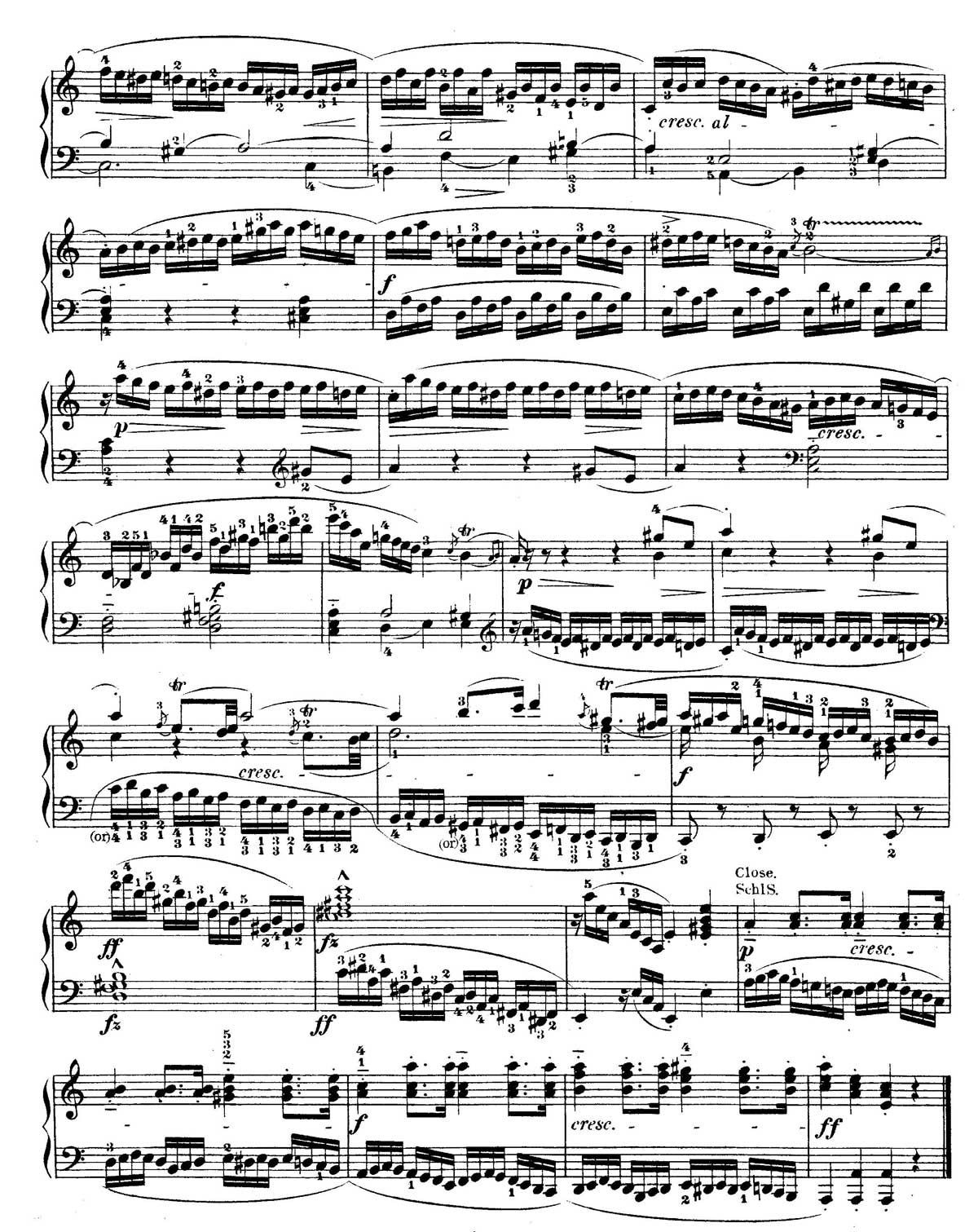 Mozart Piano Sonata 8-8