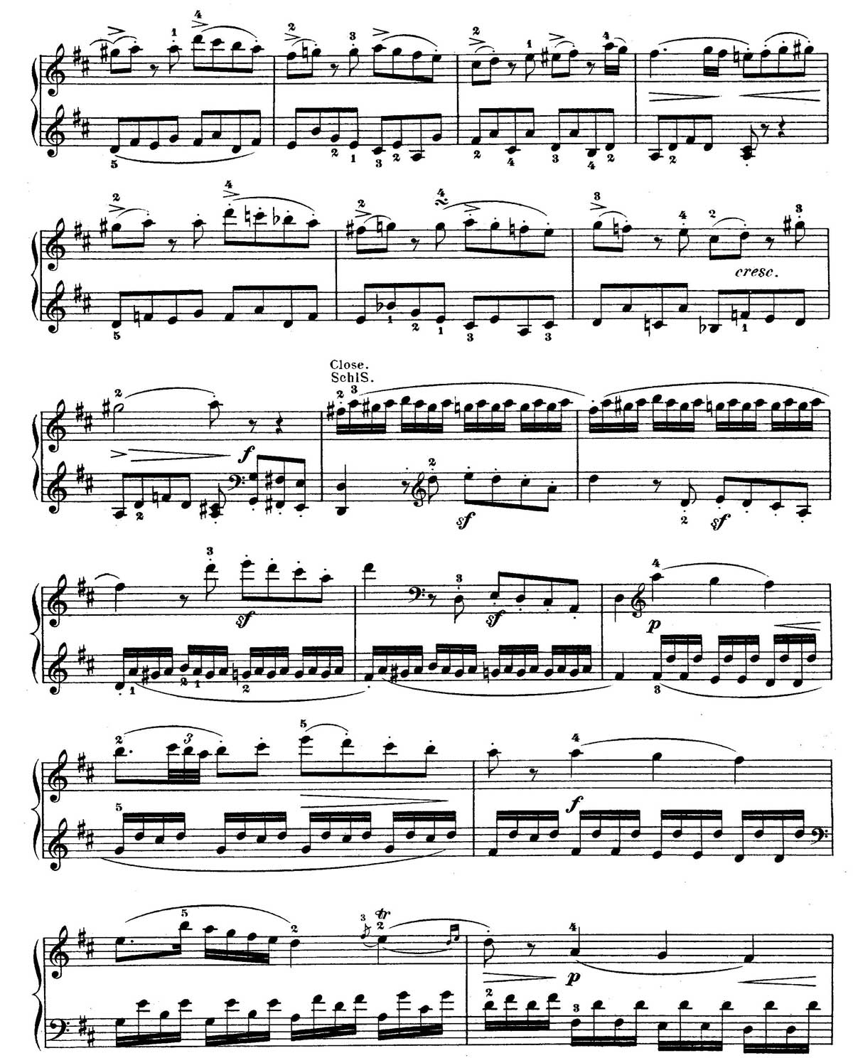 Mozart Piano Sonata 9-5