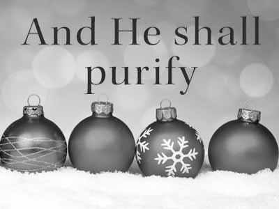 and He shall purify