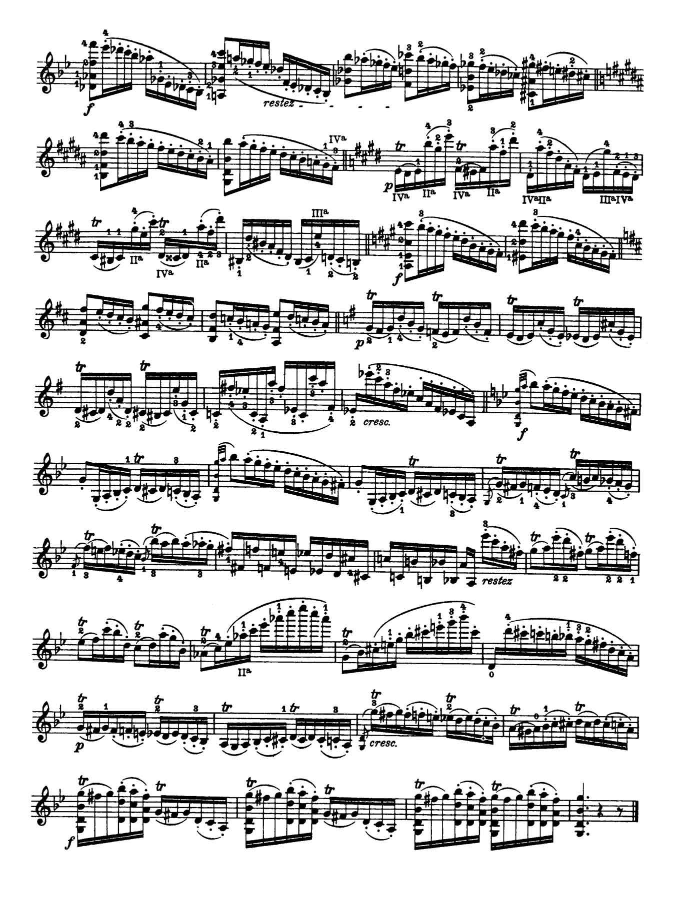 Paganini Violin Caprice 10-sheet music 2