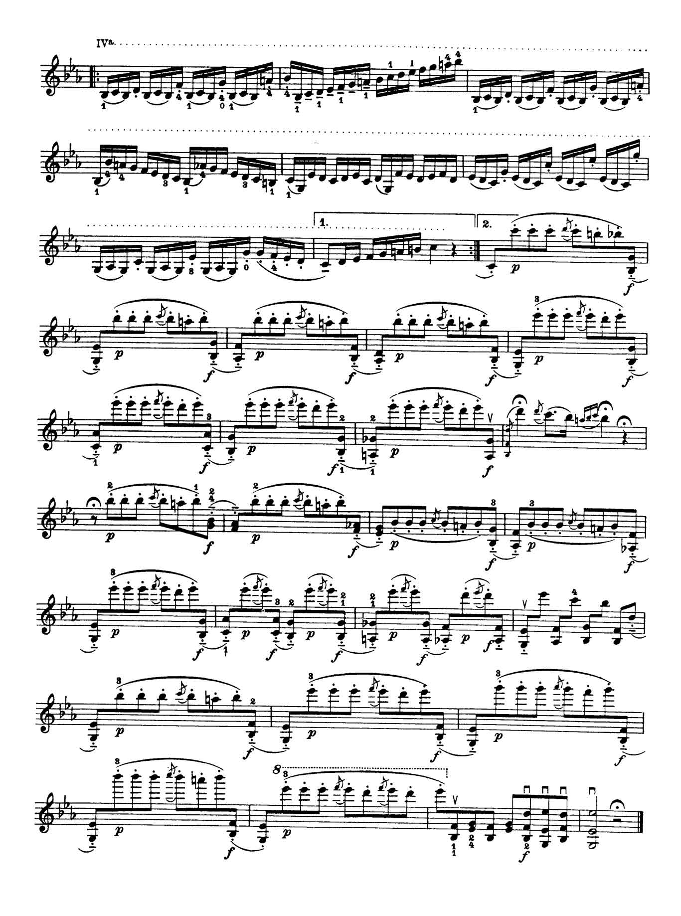 Paganini Violin Caprice 19-sheet music 2