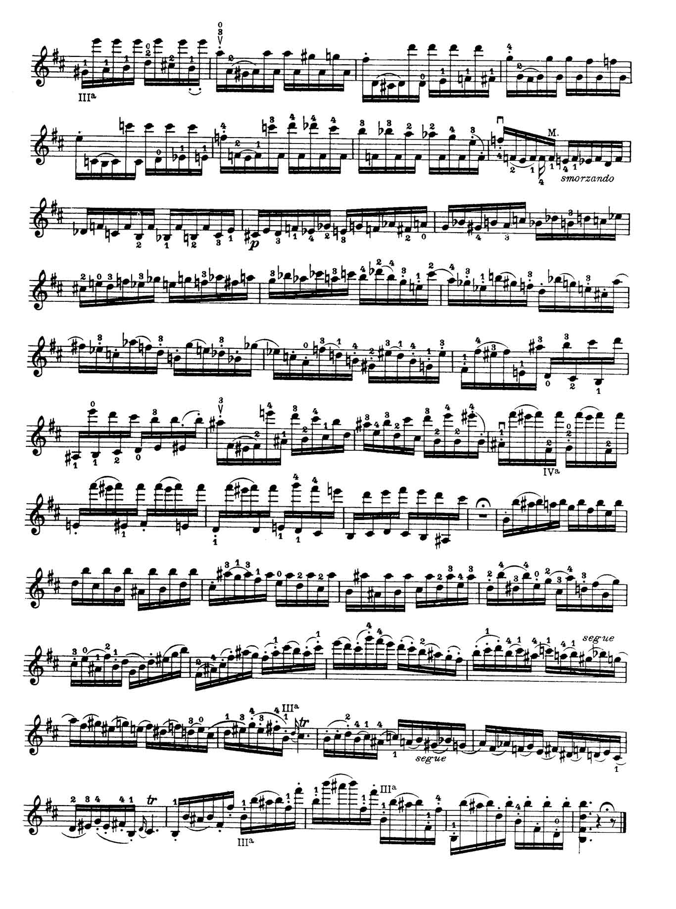 Paganini Violín Capricho 2-sheet music 2